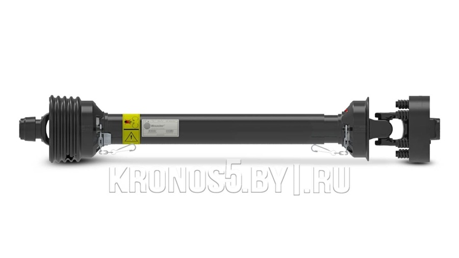 Кардан Flagman | Флагман S350 (120см/6х6/усиленный/со шпонкой)